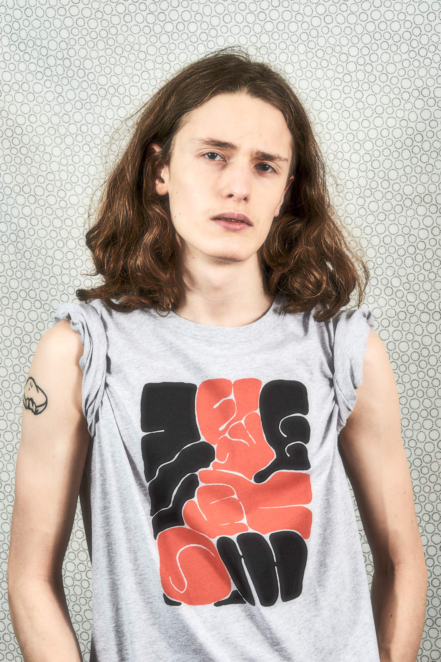 "Portrait of guy in t shirt"