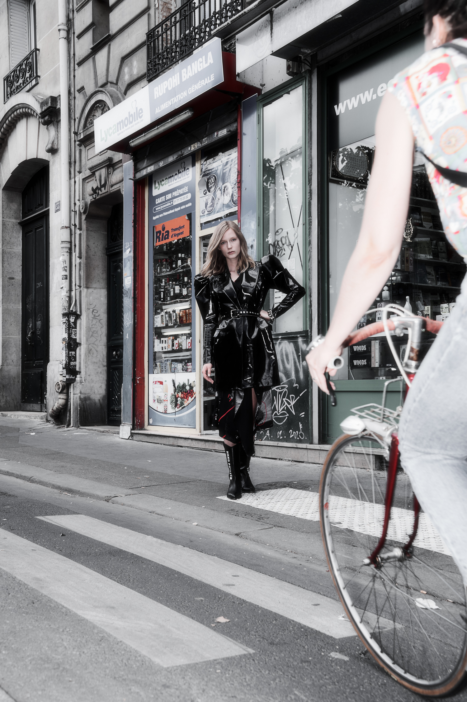 "Fashion Story in the streets of Paris"