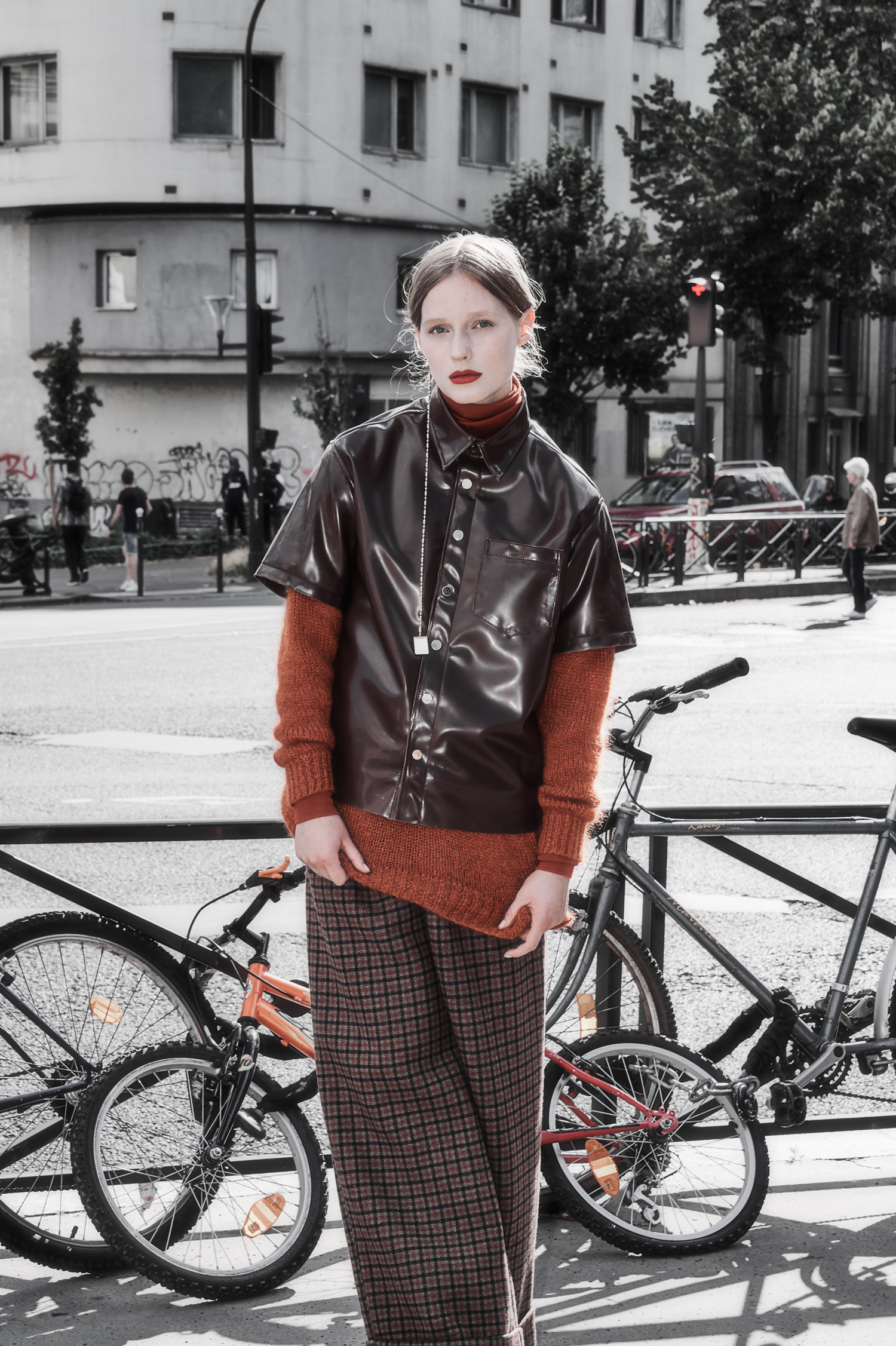 "Fashion Story in the streets of Paris"