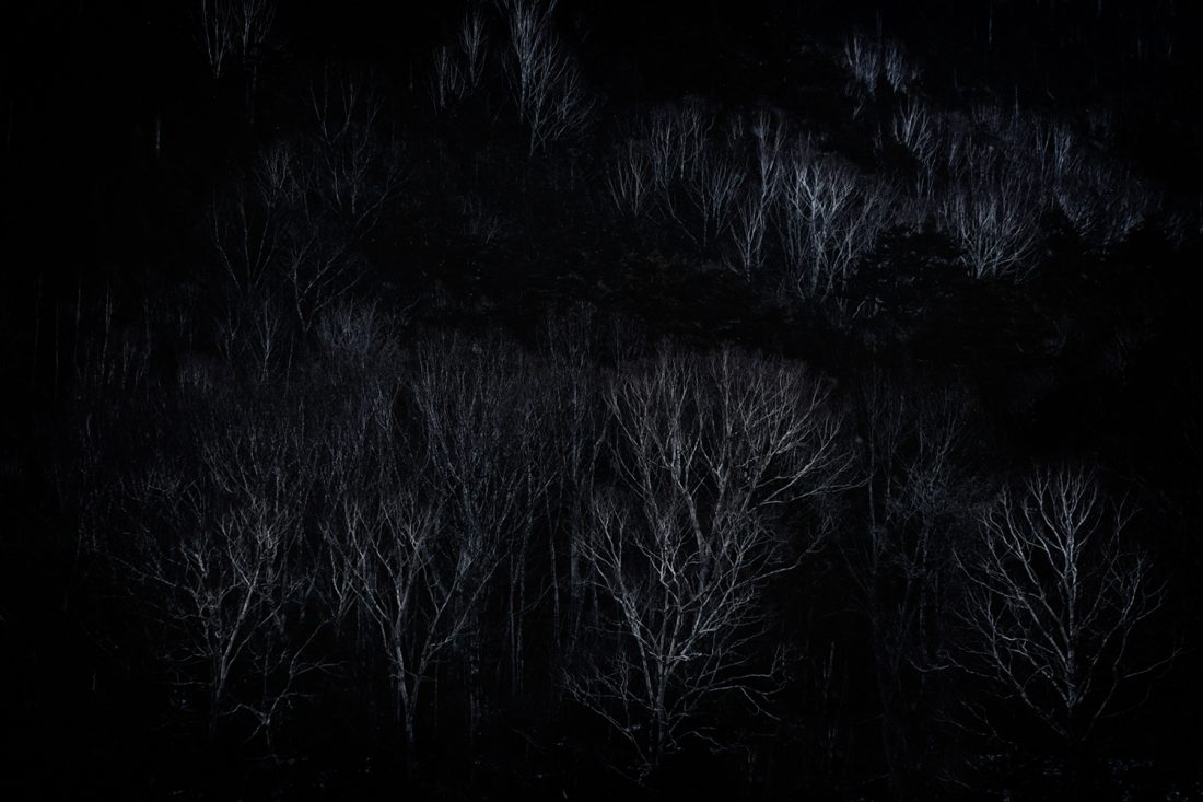 "magic artistic black and white landscape photo"