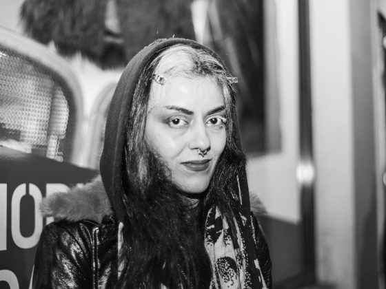 "Gothic girl Paris Black and white"