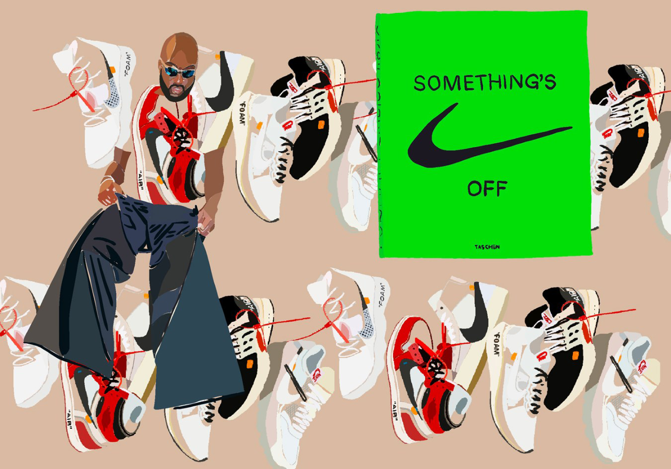 "Virgil Abloh illustrations"