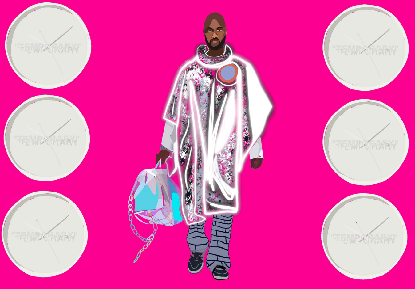 "Virgil Abloh illustrations" ablohve illustrated by louis folly07